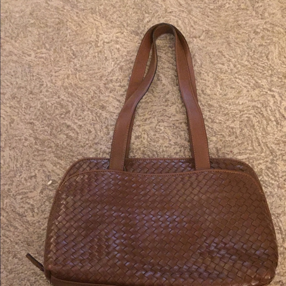 Orvis leather purse